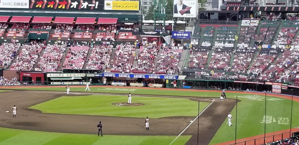 High School Baseball Championship Preliminary in Miyagi