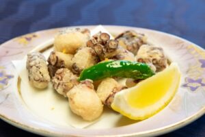 新別注料理！「タコの唐揚げ」が追加♪