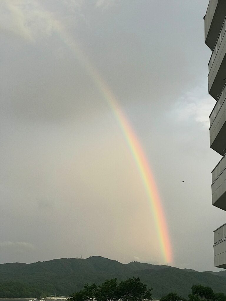 ７・７・１６の虹