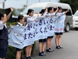 松島高校インターン生が活躍中です！