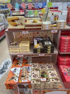 売店の栗スイーツをご紹介いたします♪