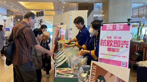 名酒「澤乃泉」の試飲会が行われました！
