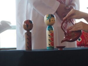 こけし浄瑠璃　はなこのおむこさん