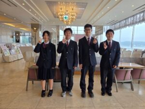 松島高校インターン生が活躍中です！