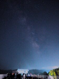 カモメの雛はまた来年 観洋観望天の川