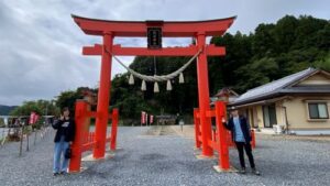 神割崎と釣石神社