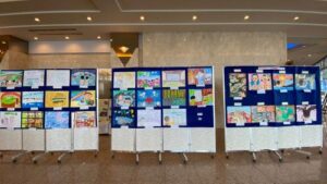 10月18日まで展示中!「お宿の思い出」こども絵画コンクール♪