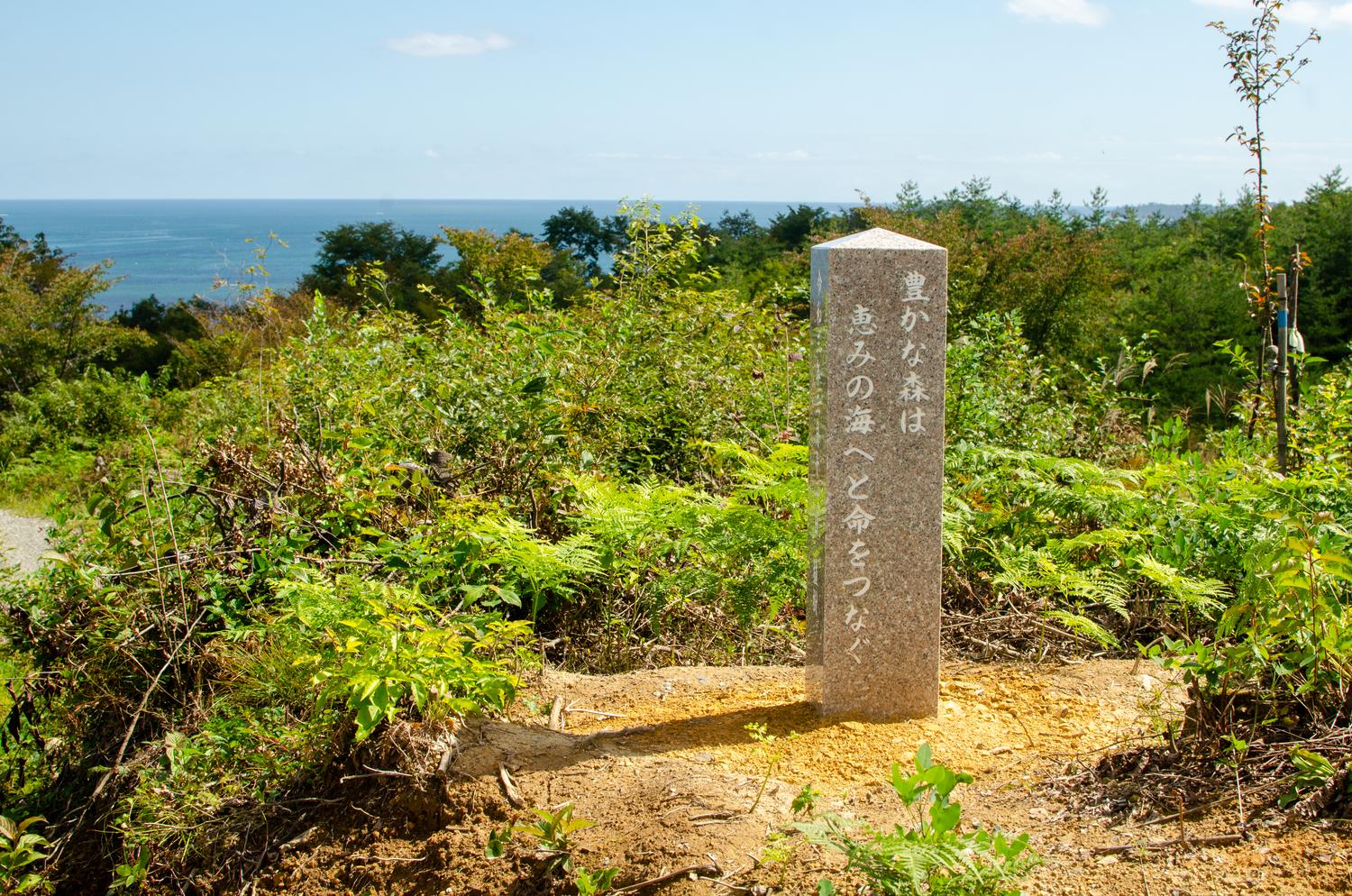 海の見える命の森